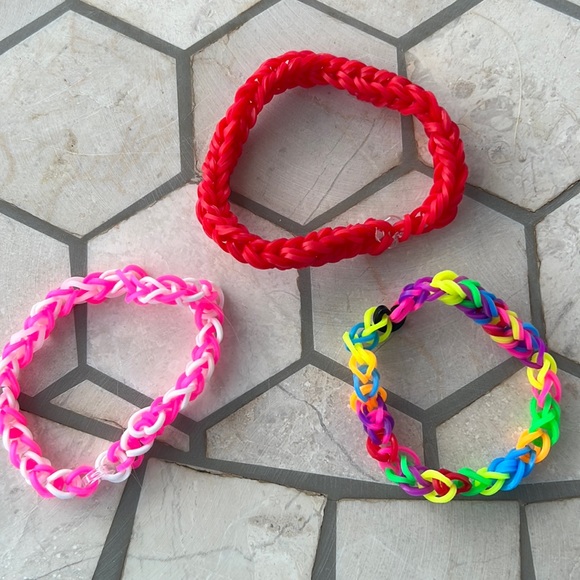 Other - The bracelets are hand-made and sold as a set.